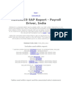 SAP ABAP Reports Indian Payroll Driver