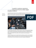 Developers Guide To Customer Experience Management Powered by The Adobe Digital Enterprise Platform