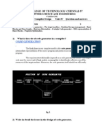 Compiler Notes KCG Unit IV