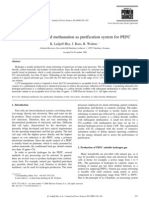 CO - Scrubbing and Methanation As Purification System For PEFC