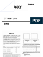 DT 180 Catalogo de Pecas 1991