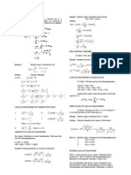 Fourth Exam LAPLACE - Notes