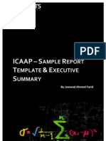 ICAAP Sample Credit Report Toc