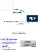 Introduction With The WiMAX Equipments Alvarion