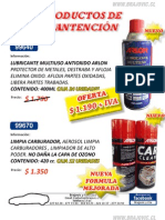 Catalogo Productos de Mantencion