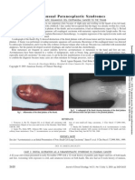 Someunusualparaneoplasticsyndromes: Diagnosis in Oncology