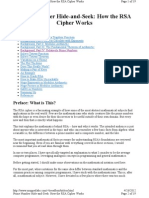 Prime Number Hide-and-Seek: How The RSA Cipher Works: Preface: What Is This?