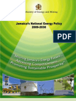 Jamaica's National Energy Policy 2009-2030