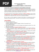 LW3902 Tutorial Revision