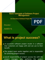 Basic Concepts of Software Project Management