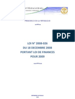 Loi de Finance 2009