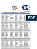 ++becasucre2012++ Reporte de "Aspirantes" Registrados Hasta El Dia de Hoy 3/05/2012 A Las 8y20pm.