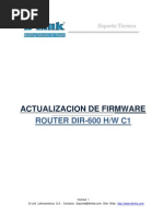 Manual Actualizacion Firmware Dir-600c1