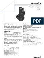 Amarex N: Submersible Motor Pumps DN 50 To 100