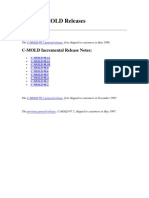 About C-MOLD Releases