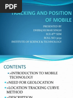 Tracking & Position of Mobile