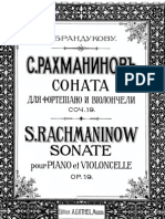 Rachmaninov Cello Sonate