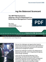 Cascading The Balanced Scorecard