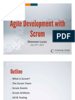 Agile Development With Scrum