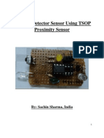 TSOP Based Obstacle Detector Sensor