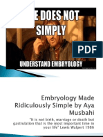 Embryology Made Ridiculously Simple Presentation (1) Updated (1) Again