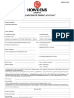 Account Form