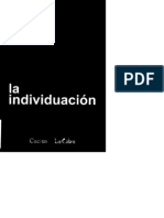 Gilbert Simondon - La Individuación A La Luz de Las Nociones de Forma e Información