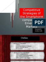 Comepetitive Strategies of Smart Phone Companies in Emerging Markets