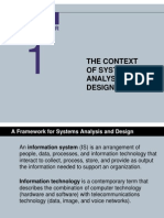 The Context of Systems Analysis and Design Methods: C H A P T E R