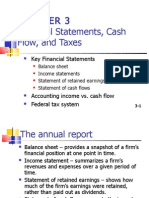 Financial Statements, Cash Flow, and Taxes