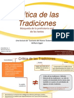 Critica de Las Tradiciones - Esquema 3