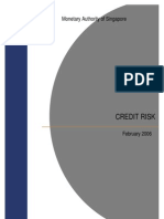 Credit Risk: Monetary Authority of Singapore