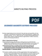 Business Mkts Buying Process