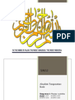 Absolute Temperatrure Scale