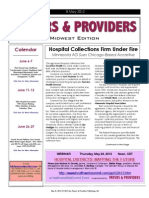 Payers & Providers Midwest Edition - Issue of May 8, 2012