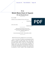 Decision of Seventh Circuit US Court of Appeals in American Civil Liberties Union of Illinois vs. Anita Alvarez