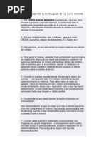 10 Consejos para Ejercitar Tu Mente y Gozar de Una Buena Memoria