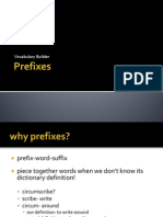 Prefixes