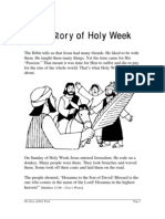 Holy Week Story