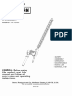 Craftsman Hedge Trimmer Attachment 316.792490