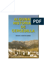 Algunas Historias de Cercedilla