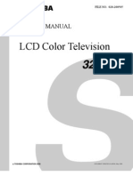 LCD Color Television: Service Manual