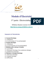 Cours Electricite Intro