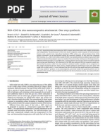 Nio-Cgo in Situ Nanocomposite Attainment: One Step Synthesis