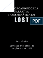 Aspectos Canônicos Da Narrativa Transmidiática em LOST