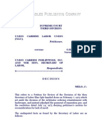 Union Carbide Labor Union vs. NLRC, G.R. No. L-41314, November 13, 1992, 215 SCRA 554