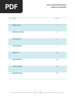 Lathe Report