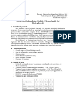 Protocol SDS-PAGE Romana