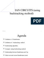 HAMITONIAN CIRCUITS (Using Backtracking Method)