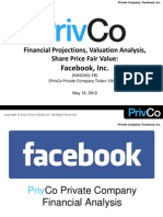 PrivCo Facebook Valuation: May 2012